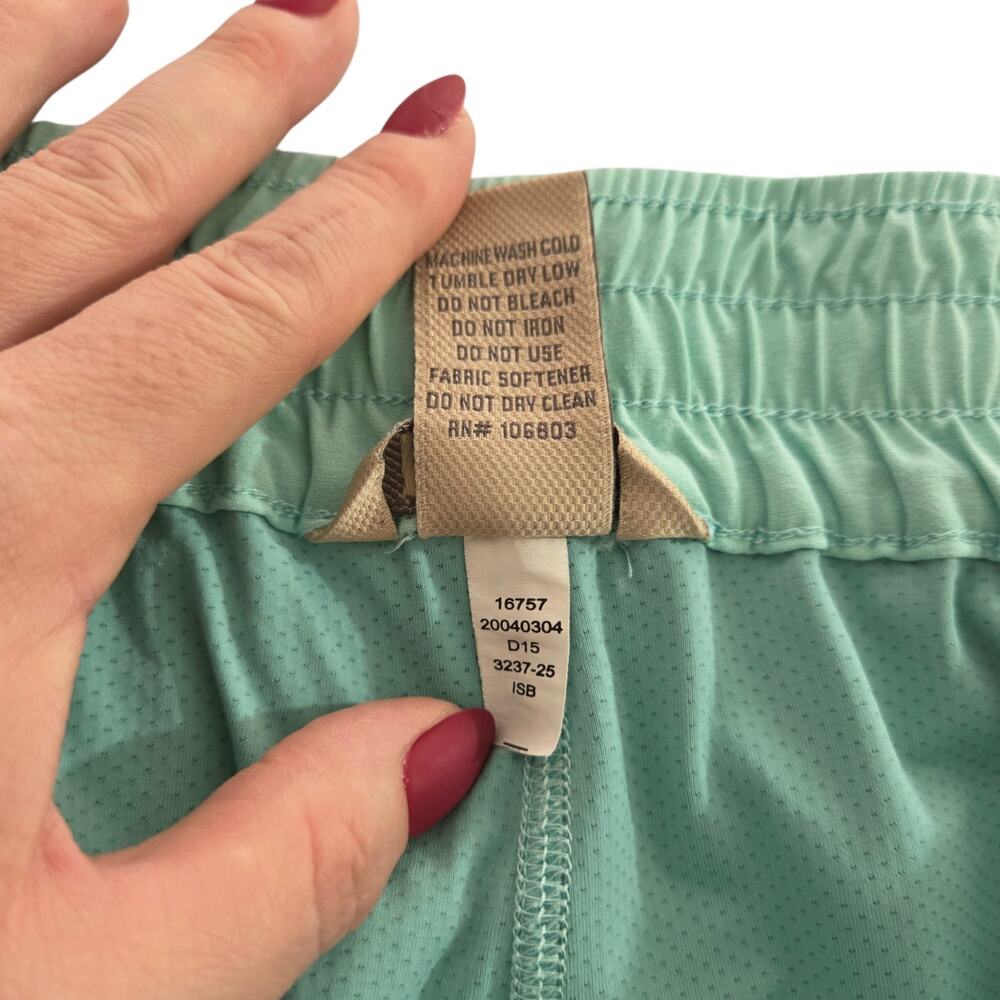 Duluth Trading Co. Seafoam Green Athletic Skort Pockets Elastic Waist MEDIUM - Picture 7 of 7